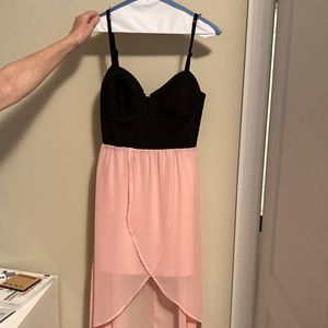 Black and pink dress!